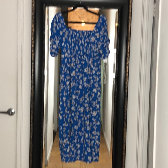 Heartloom blue Floral short sleeve dress - Picture 3 of 3